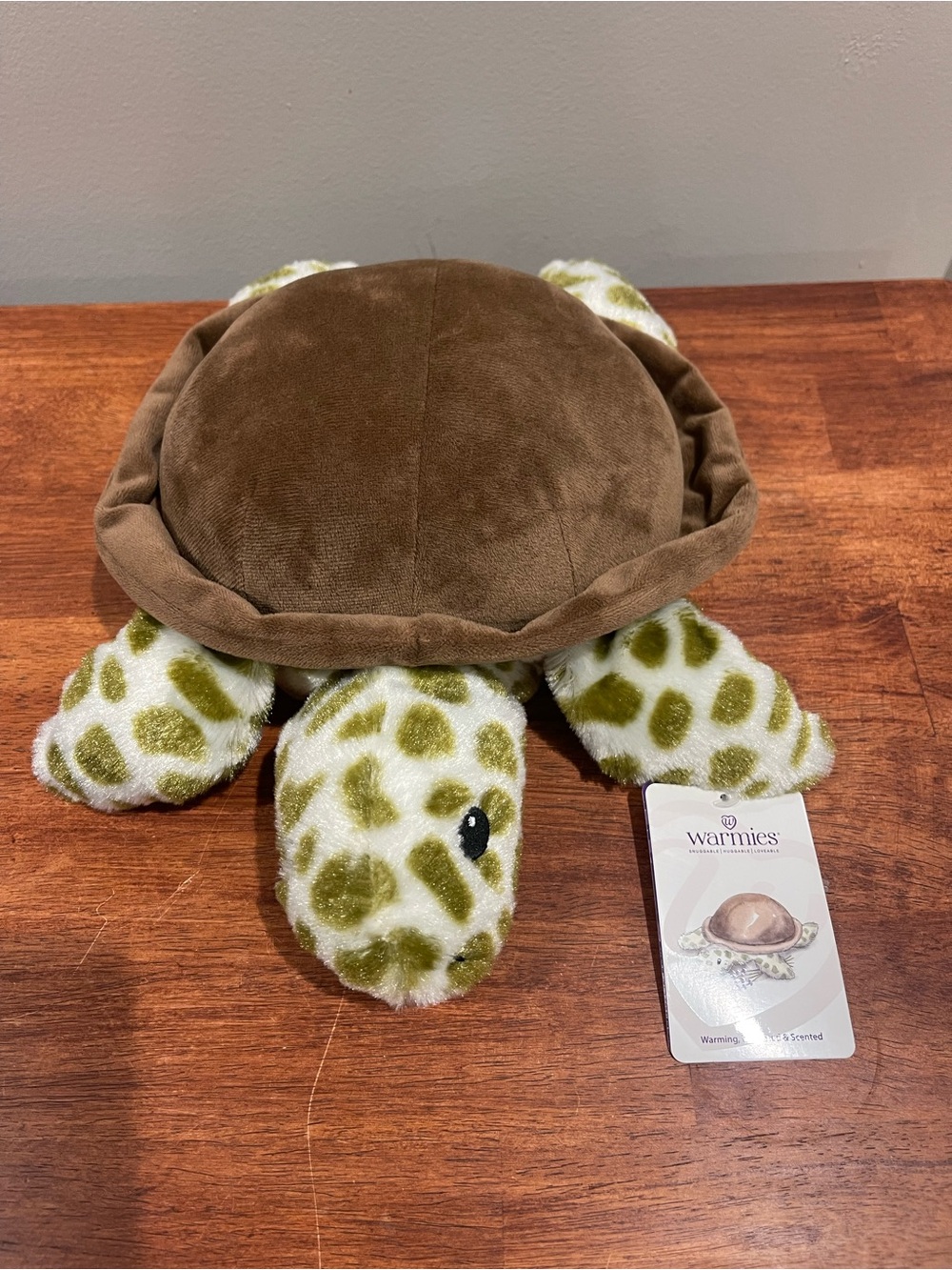 Warmies Turtle Plush Stuffed Animal Scented Weighted Microwavable Lavender NWT
